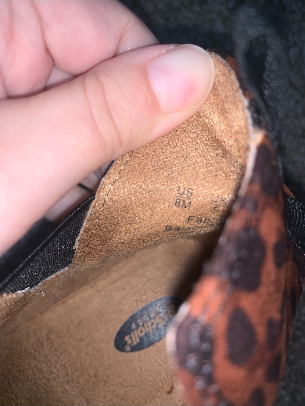 Dr. Scholls Leopard Print Chelsea Booties Cheetah Print - Picture 5 of 6